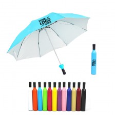 Portable Folding Wine Bottle Umbrella